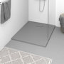 Voir la diapositive 1 : VIDAXL Receveur de douche SMC Gris 100x80 cm