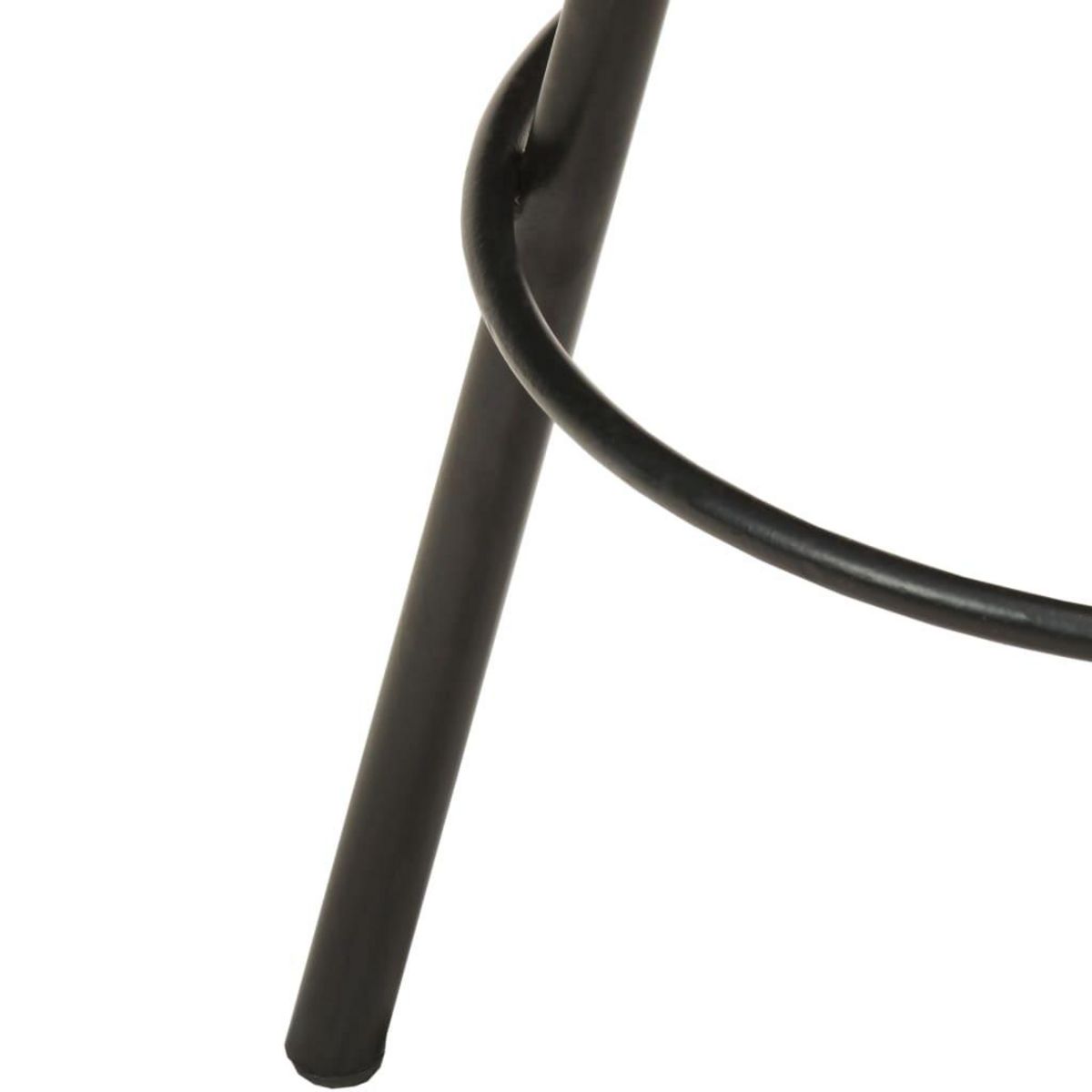 VIDAXL Tabourets de bar lot de 2 bois de manguier brut