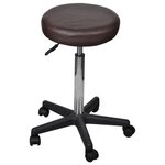 VIDAXL Tabouret de bureau marron