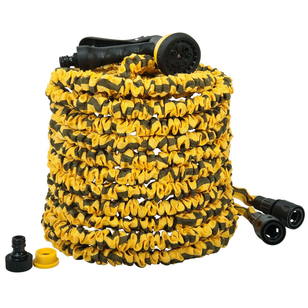 WERKAPRO Tuyau extensible 25m jaune WERKA PRO avec pistolet
