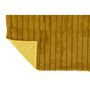 Voir la diapositive 2 : Paris Prix Plaid Design Uni  Corduroy  130x180cm Ocre Foncé