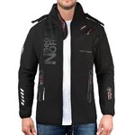 GEOGRAPHICAL NORWAY Parka Softshell  Homme Geographical Norway GN ROYAUTE. Coloris disponibles : Noir