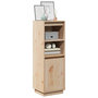 Voir la diapositive 3 : VIDAXL Buffet haut 37x34x110 cm Bois massif de pin