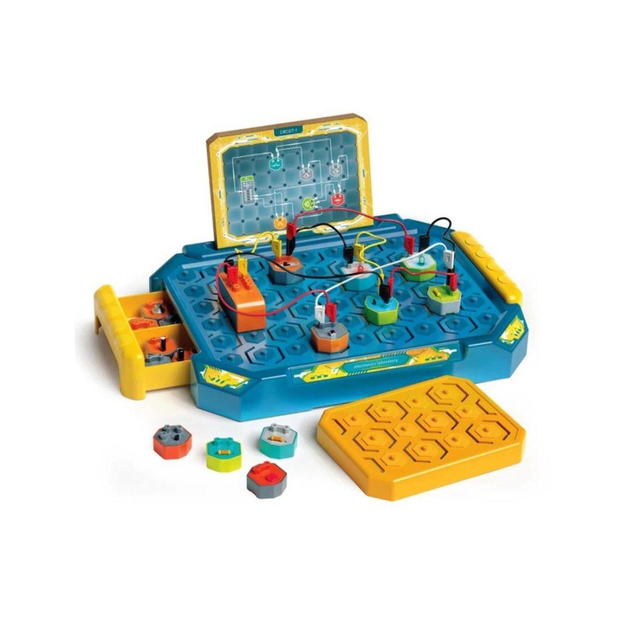 Voir la diapositive 3 : CLEMENTONI Coffret scientifique  50727 science  and  jeu - laboratoire d'électronique