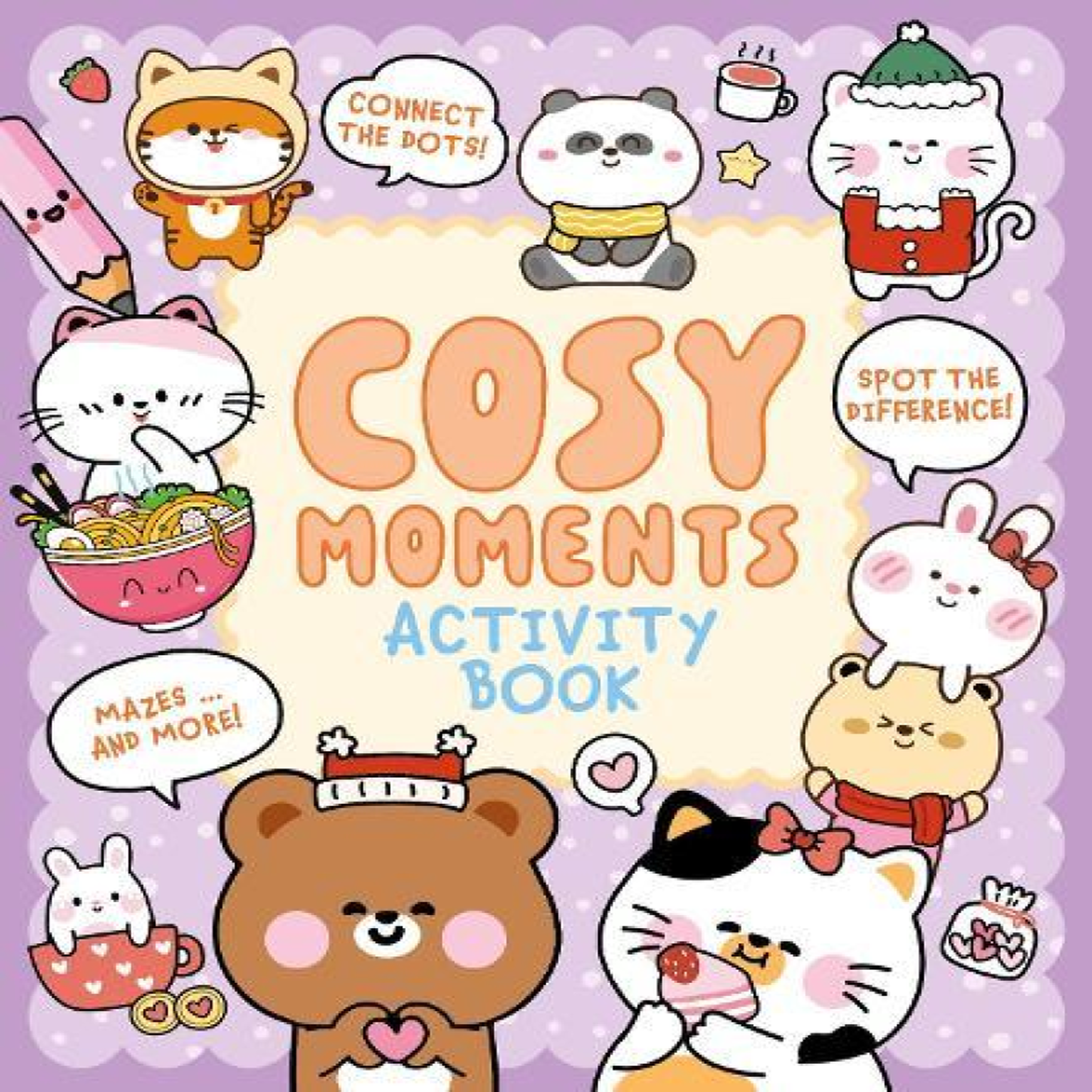 LIVRES Cosy Moments Activity Book