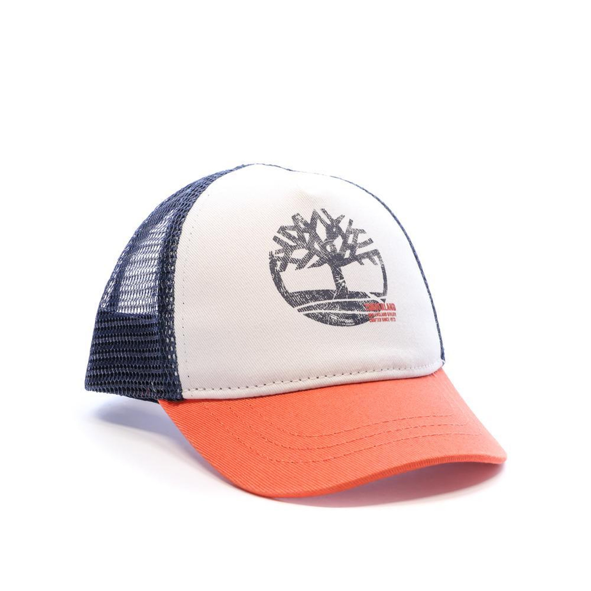 Voir la diapositive 2 : TIMBERLAND Casquette Blanc/Marine/Rose Homme Timberland T60156
