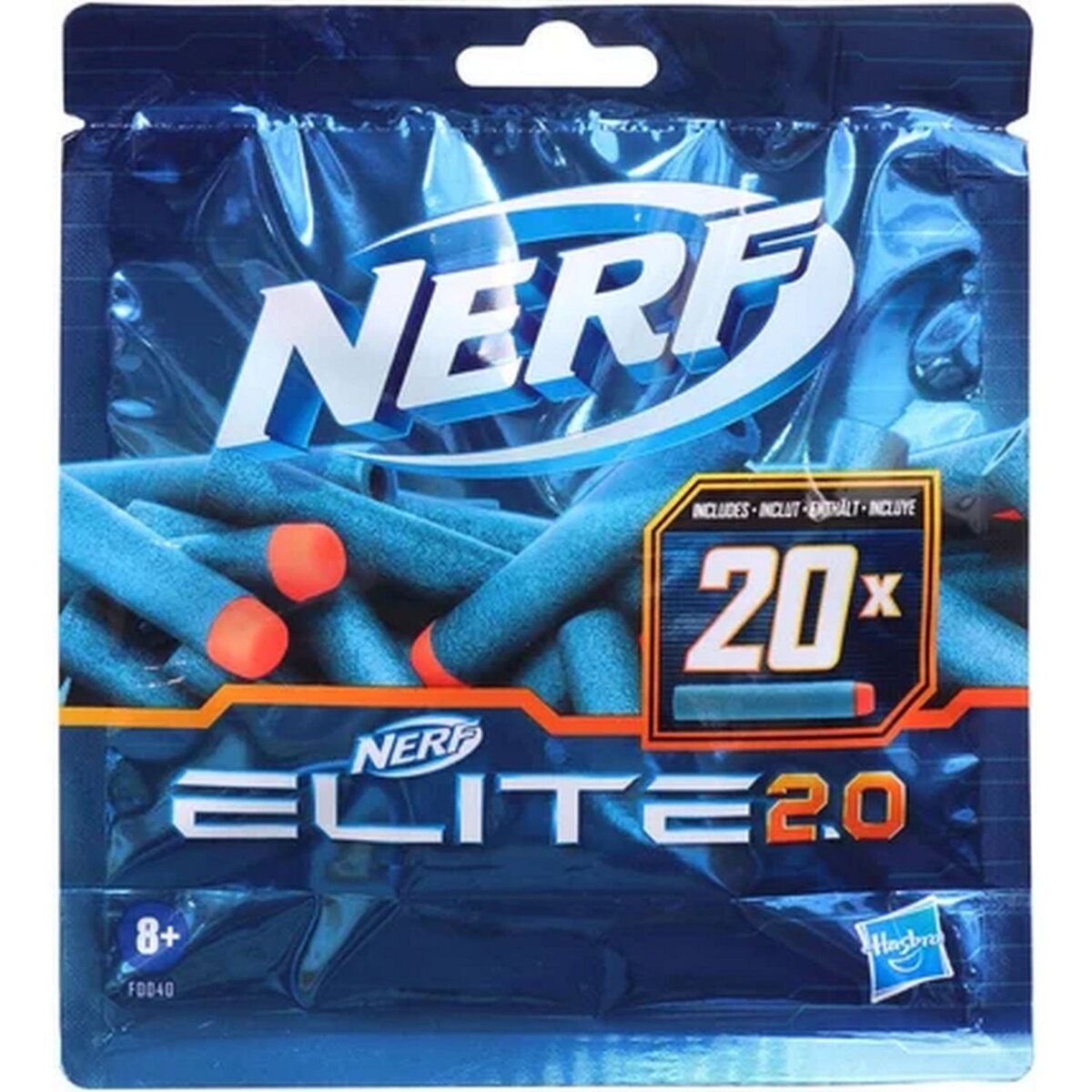 NERF Recharge 20 flechettes Nerf Élite 2.0 pas cher 