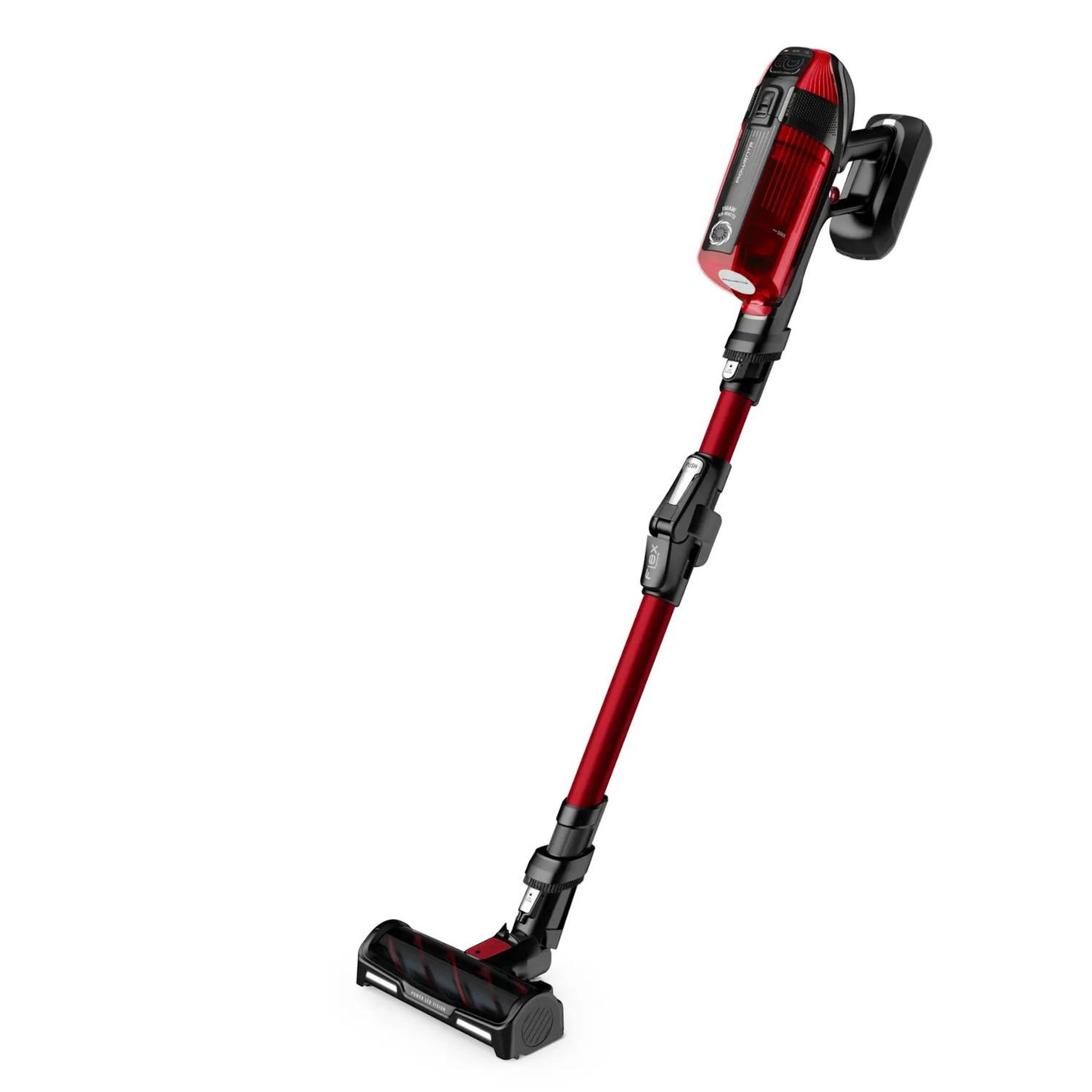 Voir la diapositive 2 : ROWENTA Aspirateur balai rechargeable 25.2v rouge - rh98a9wo