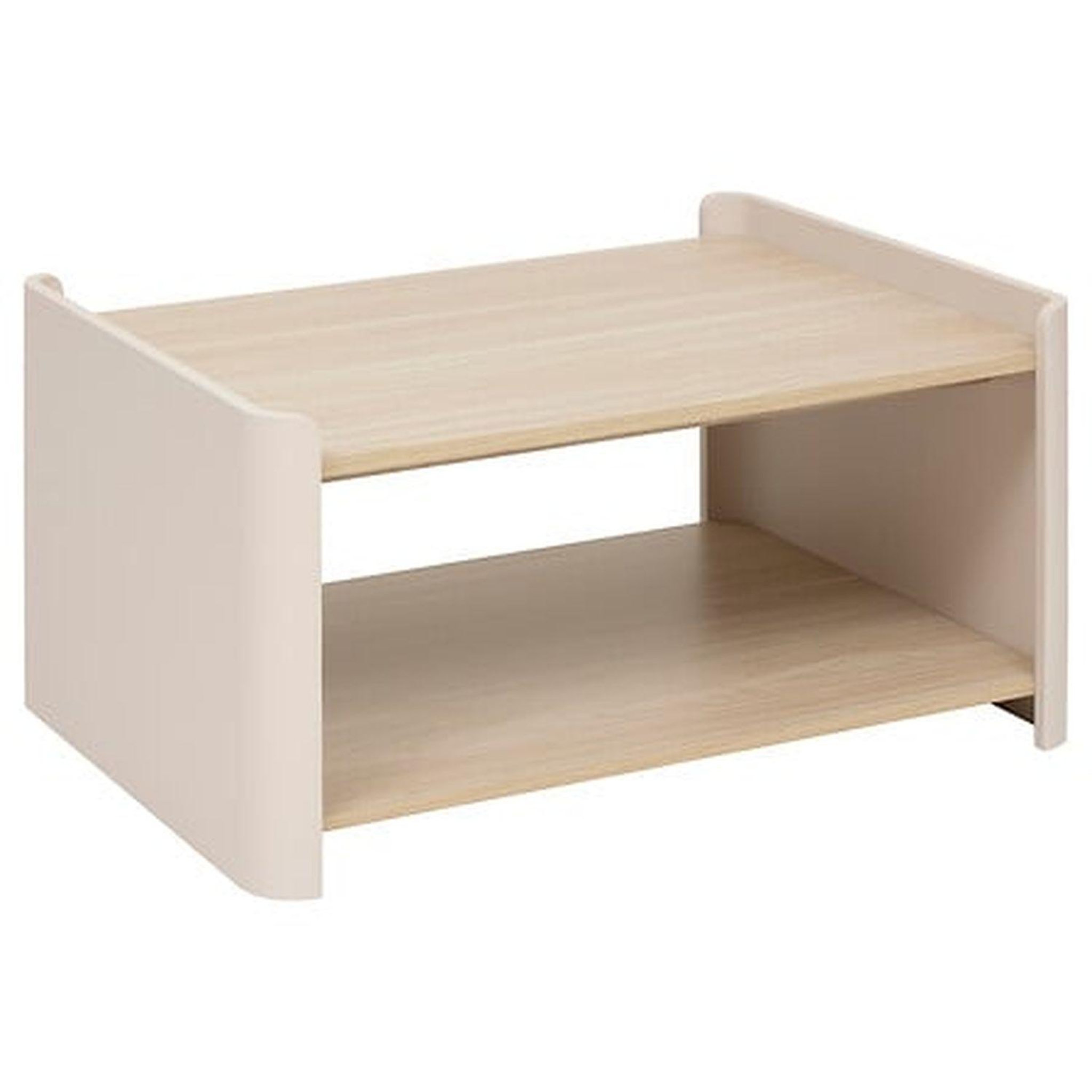 FIVE Table basse 2 étagères roundy - beige