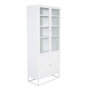 Voir la diapositive 1 : Paris Prix Vaisselier 4 Portes  Bakal  190cm Blanc
