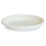 Voir la diapositive 1 : Telcom SOUCOUPE PLASTIQUE D30 CM BLANC CREME