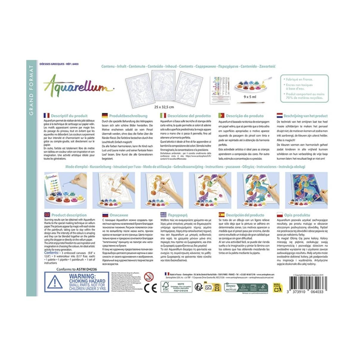 Sentosphere Aquarellum GM - Les deesses grecques