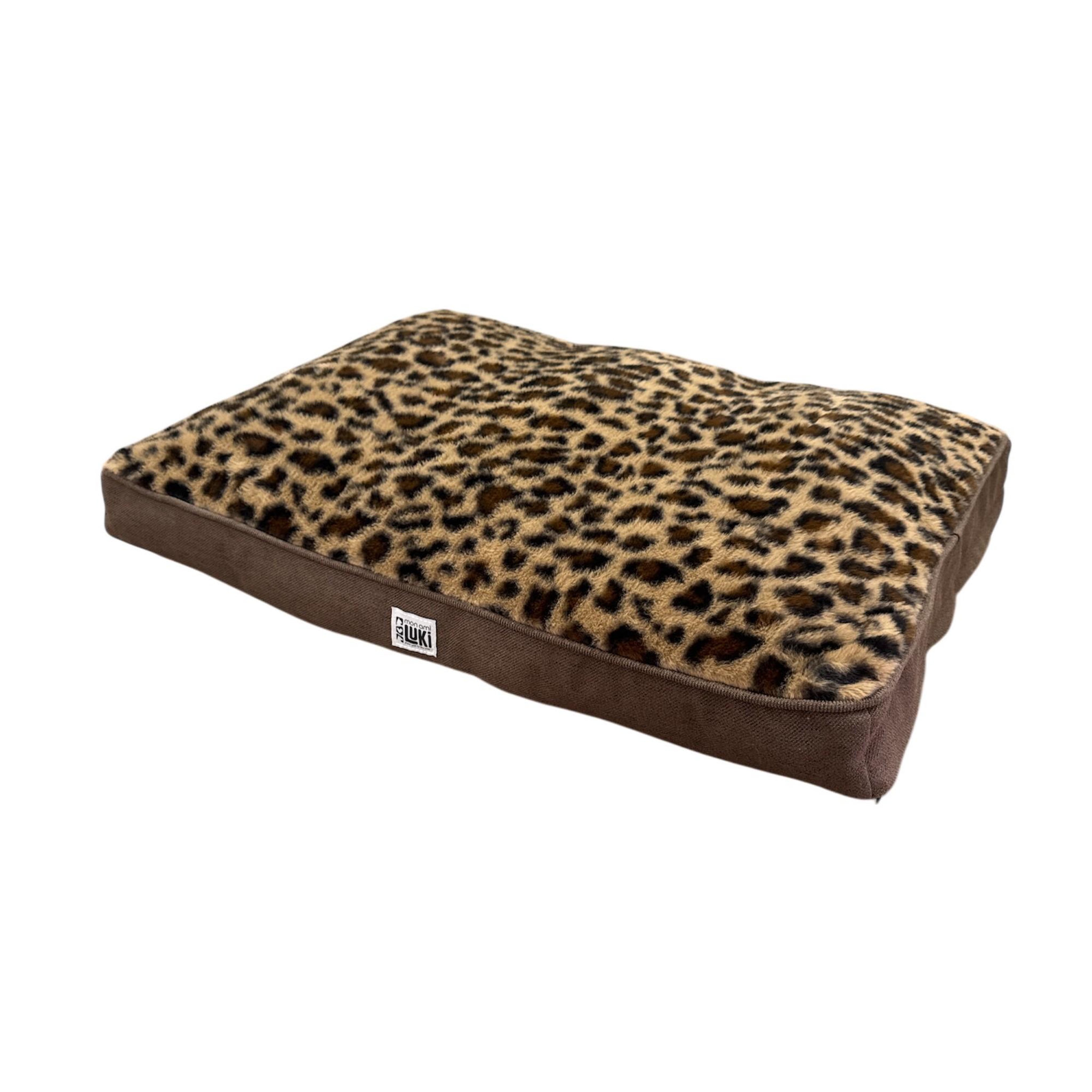 Voir la diapositive 1 : MON AMI LUKI Matelas LÉOPARD antidérapant et confortable - petit/moyen chien