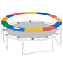 Voir la diapositive 4 : HOMCOM Couvre-ressort trampoline Ø 366 cm PVC PE haute densité rembourrage 15 mm multicolore