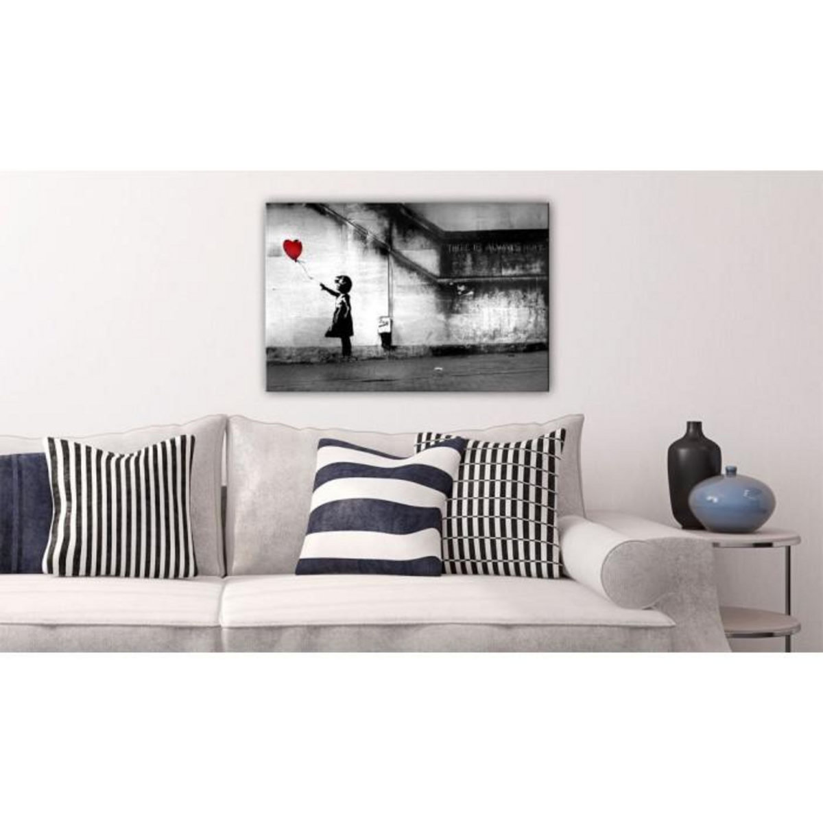 Paris Prix Tableau Imprimé  Espoir - Banksy  40x60cm