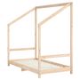 Voir la diapositive 3 : VIDAXL Cadre de lit pour enfant 80x160 cm bois de pin massif