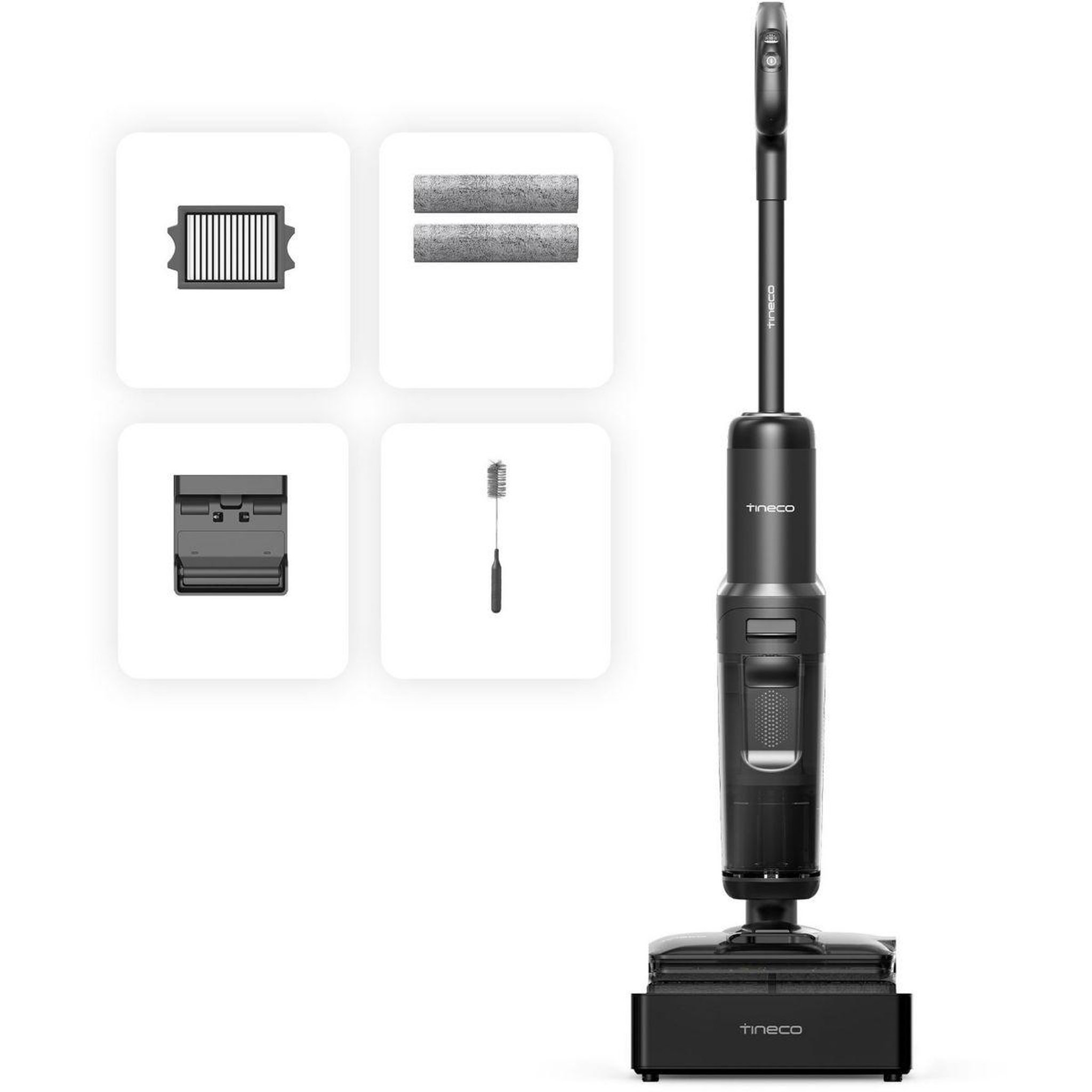 TINECO Aspirateur laveur floor one s7 steam avec fonction vapeur