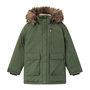 Voir la diapositive 1 : NAME IT Manteau Kaki Garçon Name it Master