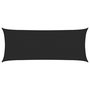Voir la diapositive 2 : VIDAXL Voile d'ombrage 160 g/m^2 Noir 2x4,5 m PEHD