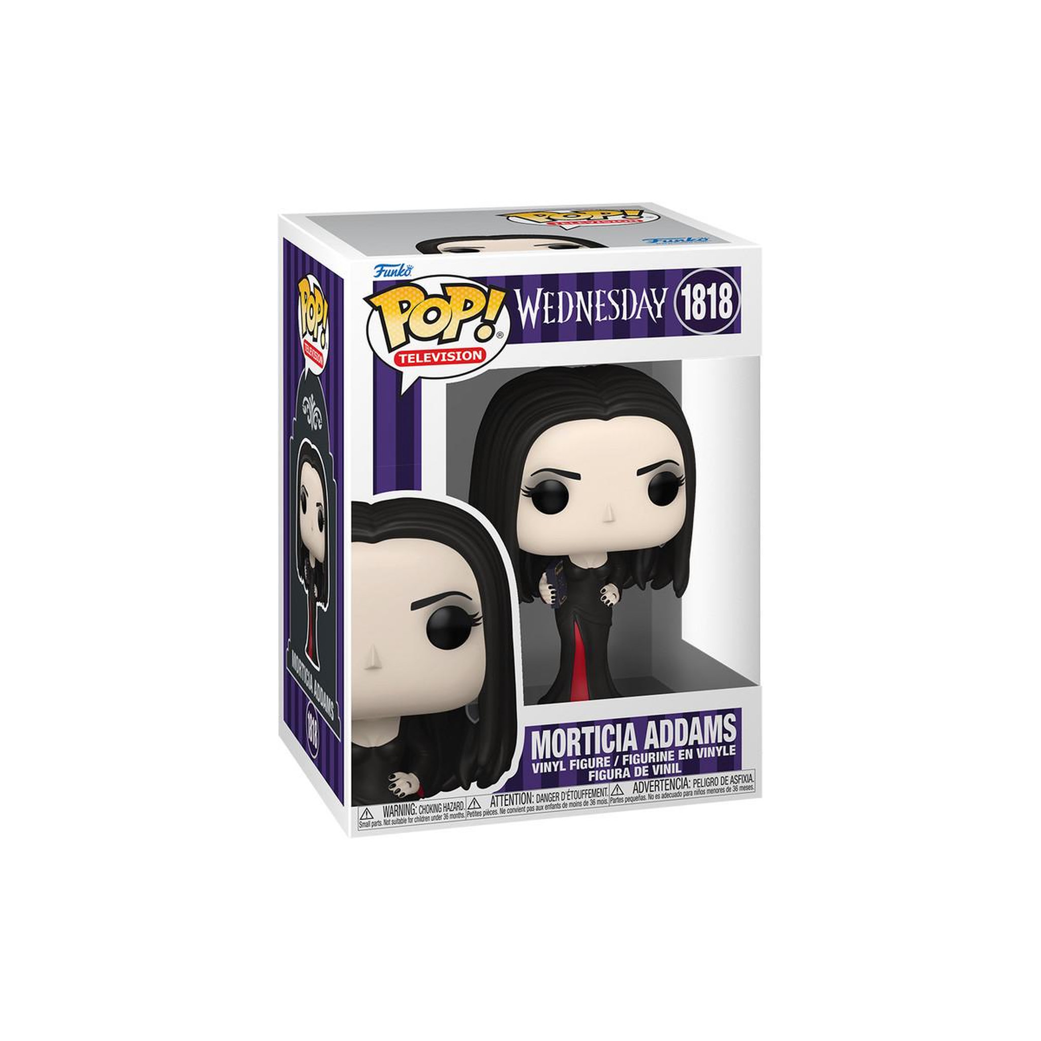 Voir la diapositive 3 : Funko Figurine Funko Pop TV Wednesday Morticia Addams