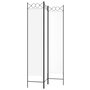 Voir la diapositive 5 : VIDAXL Cloison de separation 3 panneaux Blanc 120x200 cm Tissu
