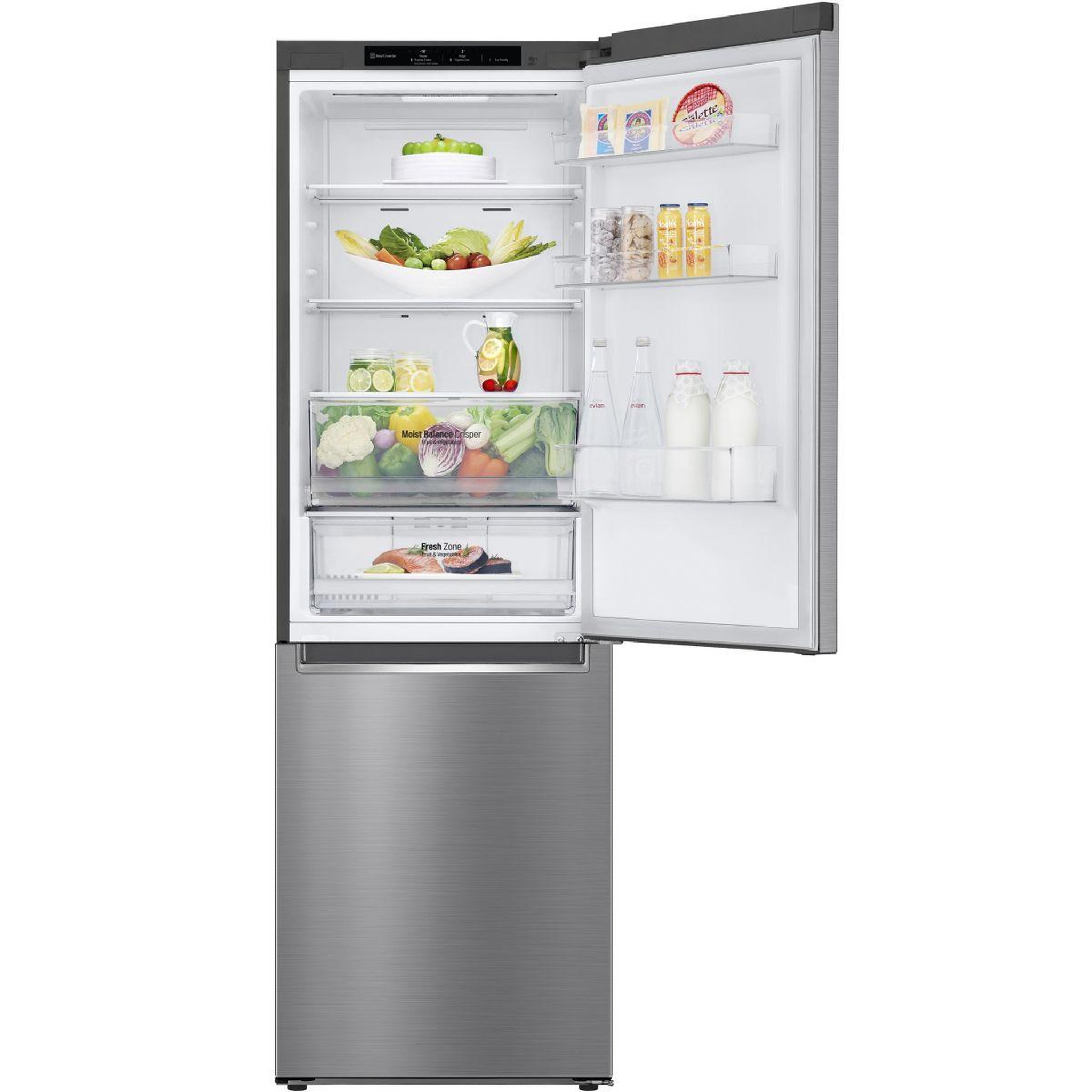Voir la diapositive 4 : LG Réfrigérateur combiné GBB61PZJEN