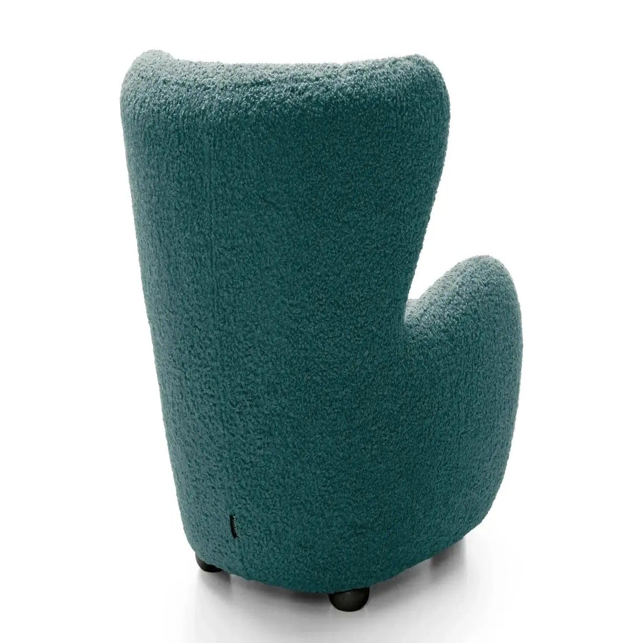 Voir la diapositive 3 : CASANOVA PARIS Lili - fauteuil tissu bouclette