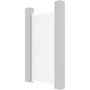 Voir la diapositive 4 : Habitat et Jardin Portillon aluminium  Lola  - 101.2 x 155.9 cm - Blanc