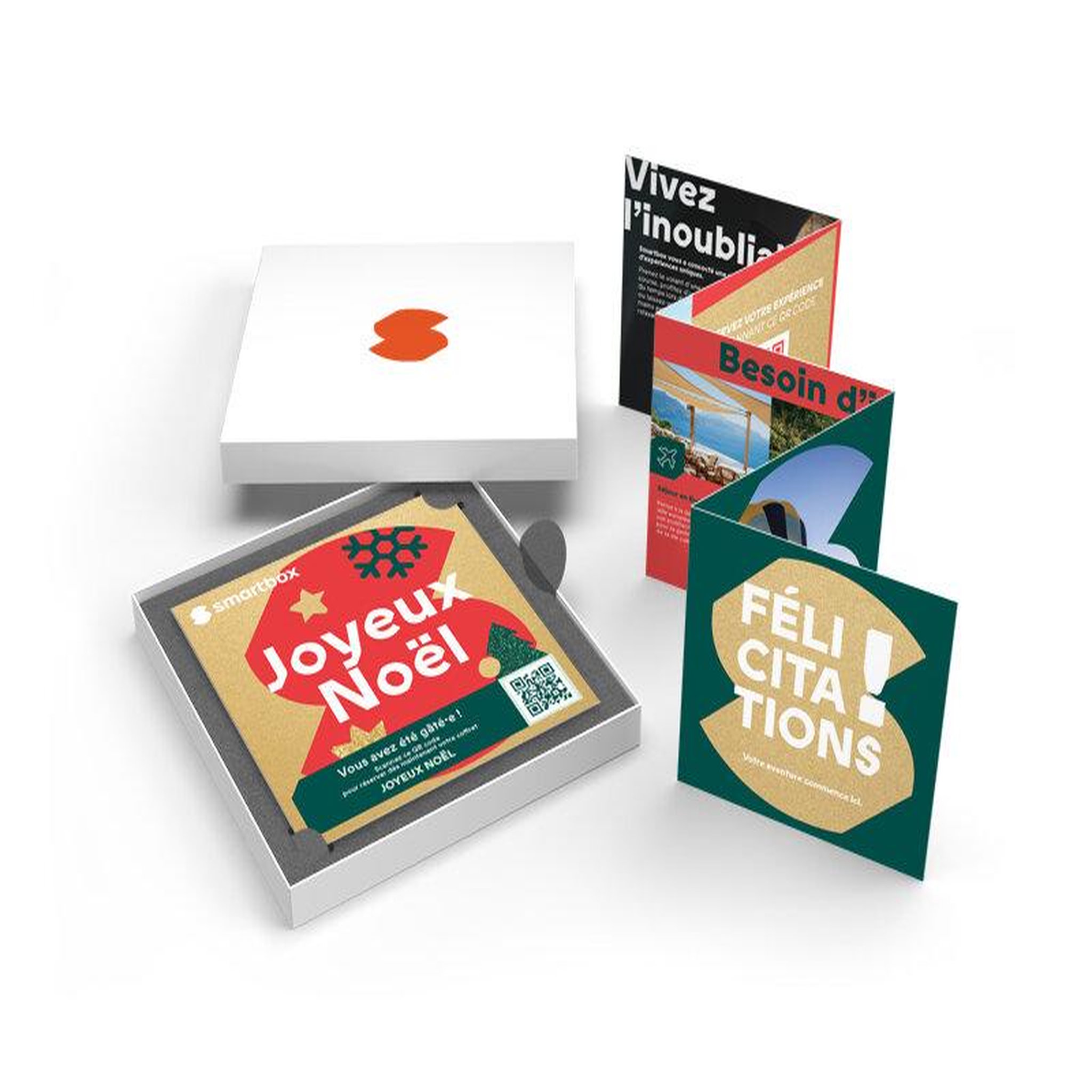 Voir la diapositive 2 : Smartbox Joyeux noël - coffret cadeau multi-thèmes