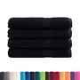 Voir la diapositive 2 : VIDAXL Serviettes de qualité supérieure SOLUND 4 pcs noir 600 g m²