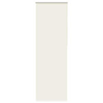 VIDAXL Store enrouleur occultant blanc casse 80x210cm largeur du tissu