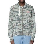 DIESEL Sweat Zippé  à Motifs Homme Diesel A06855. Coloris disponibles : Vert