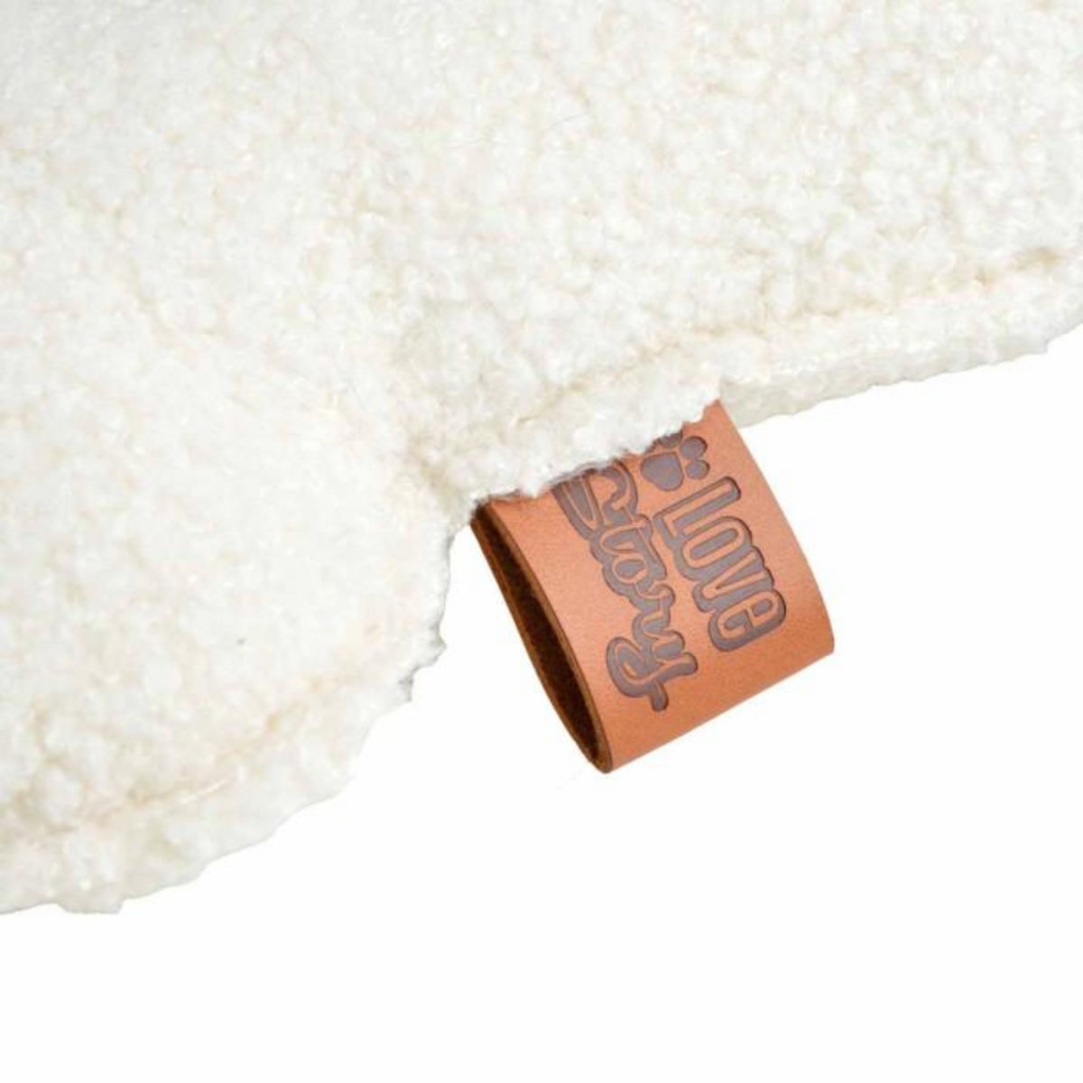 Paris Prix Jouet Peluche Os pour Chien  Wooly  37cm Écru