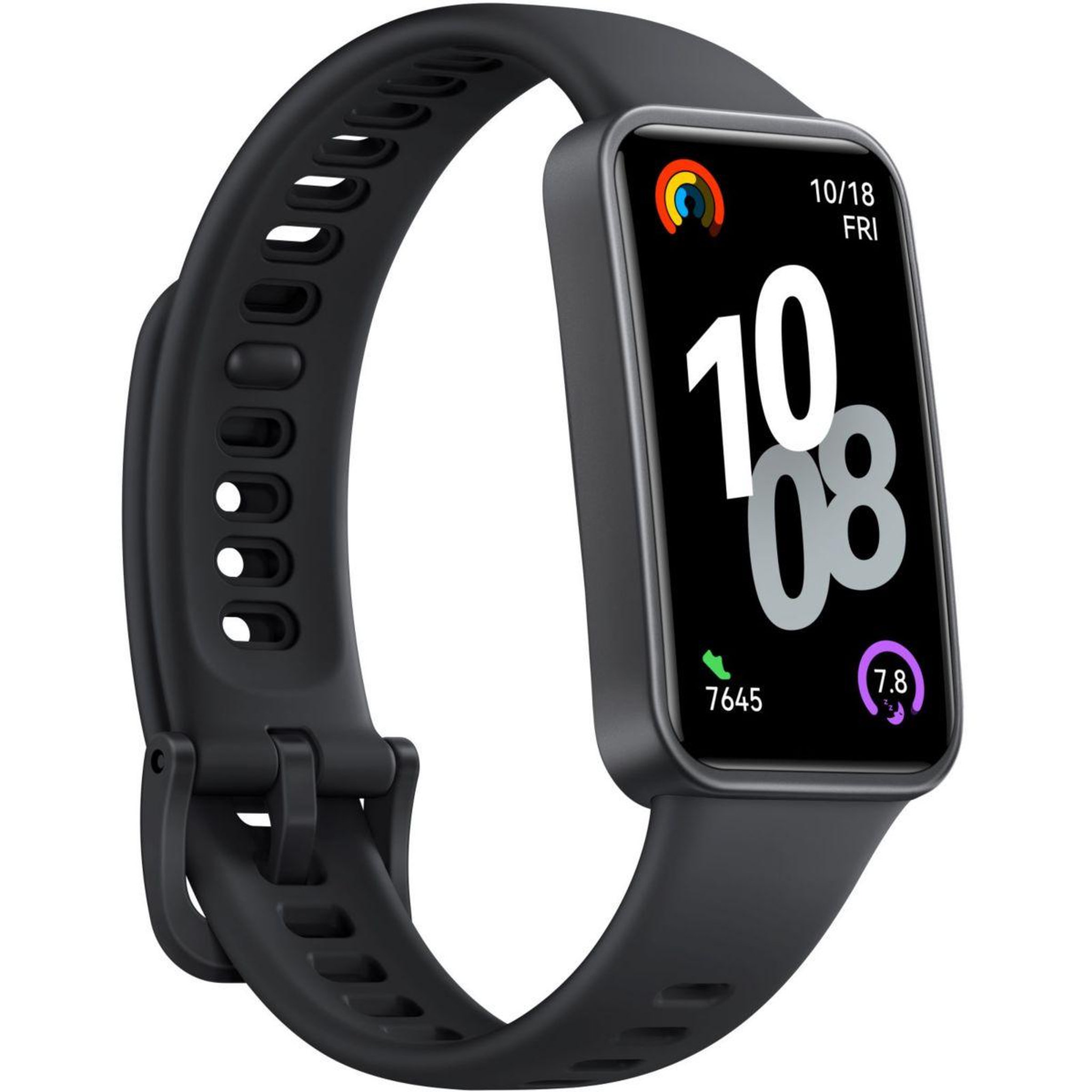Voir la diapositive 2 : HUAWEI Montre connectée Band 10 Noir