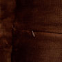 Voir la diapositive 3 : ATMOSPHERA Coussin Déco Flanelle  Cuddly  53x53cm Marron