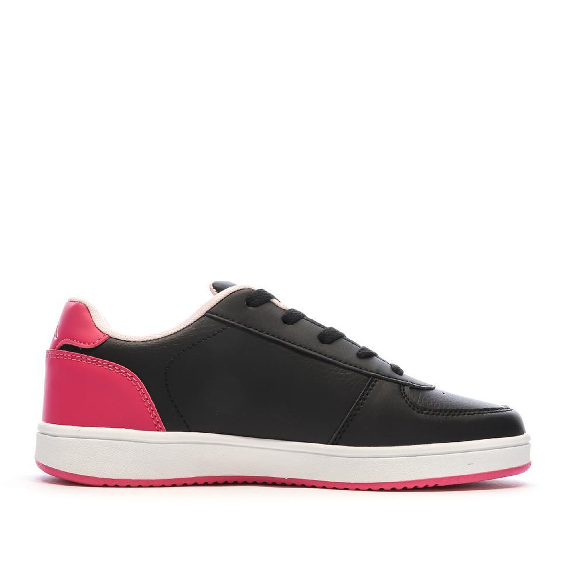 Voir la diapositive 2 : KAPPA Baskets Noir/Rose Fille KAPPA Malone Lace