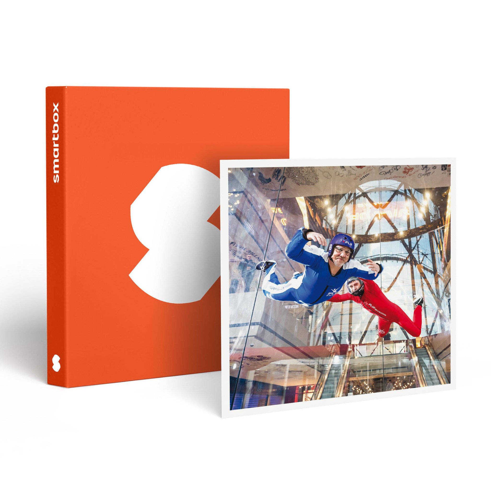 Smartbox 2 vols en chute libre indoor avec ifly paris - coffret cadeau sport & aventure