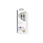 Voir la diapositive 3 : NEDIS Câble audio stéréo 3.5 mm Mâle | 3.5 mm Mâle | Plaqué or | 10.0 m | Ron NEDIS - CABW22000AT100