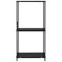 Voir la diapositive 4 : VIDAXL Etagere a livres droite petite Noir 33,5x39,6x79,7 cm
