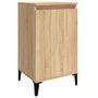 Voir la diapositive 5 : VIDAXL Tables de chevet 2pcs chene sonoma 40x35x70cm bois d'ingenierie