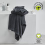 Voir la diapositive 3 : TODAY Drap de bain uni en Coton bio 450 G/M²