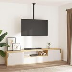 VIDAXL Support TV au plafond pour écran 32 65 max VESA 400x400mm 40kg