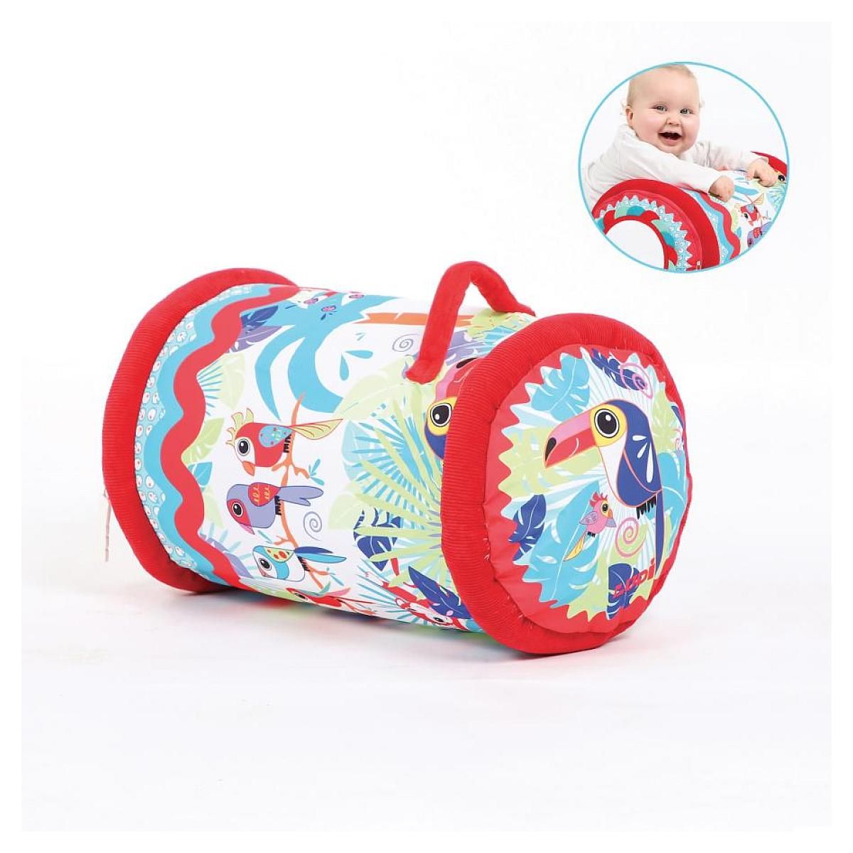 LUDI Baby roller tissu - Rouleau gonflable