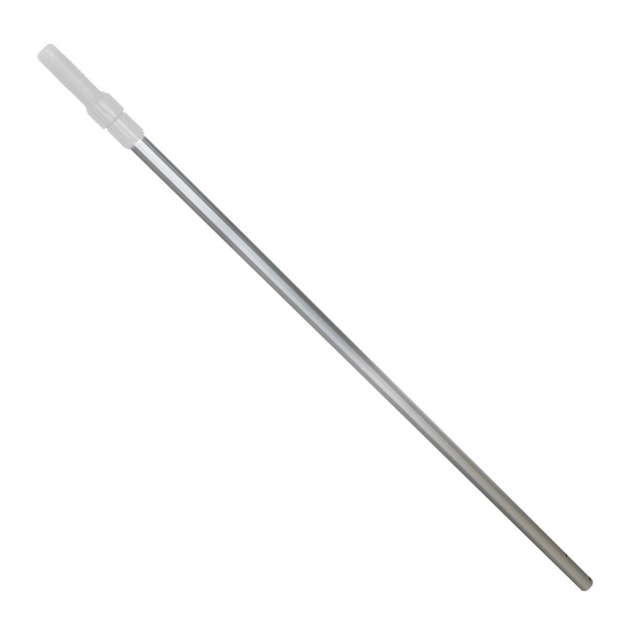 Voir la diapositive 1 : LINXOR Manche télescopique de 1.33 m à 2.40 m en aluminium pour épuisette, balai, brosse etc...