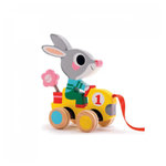 Djeco Jouet a tirer en bois - Roulapic