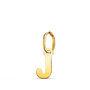 Voir la diapositive 1 : L'ATELIER D'AZUR Pendentif Or 18 Carats 750 Jaune - Initiale Lettre  J  - Chaine Offerte