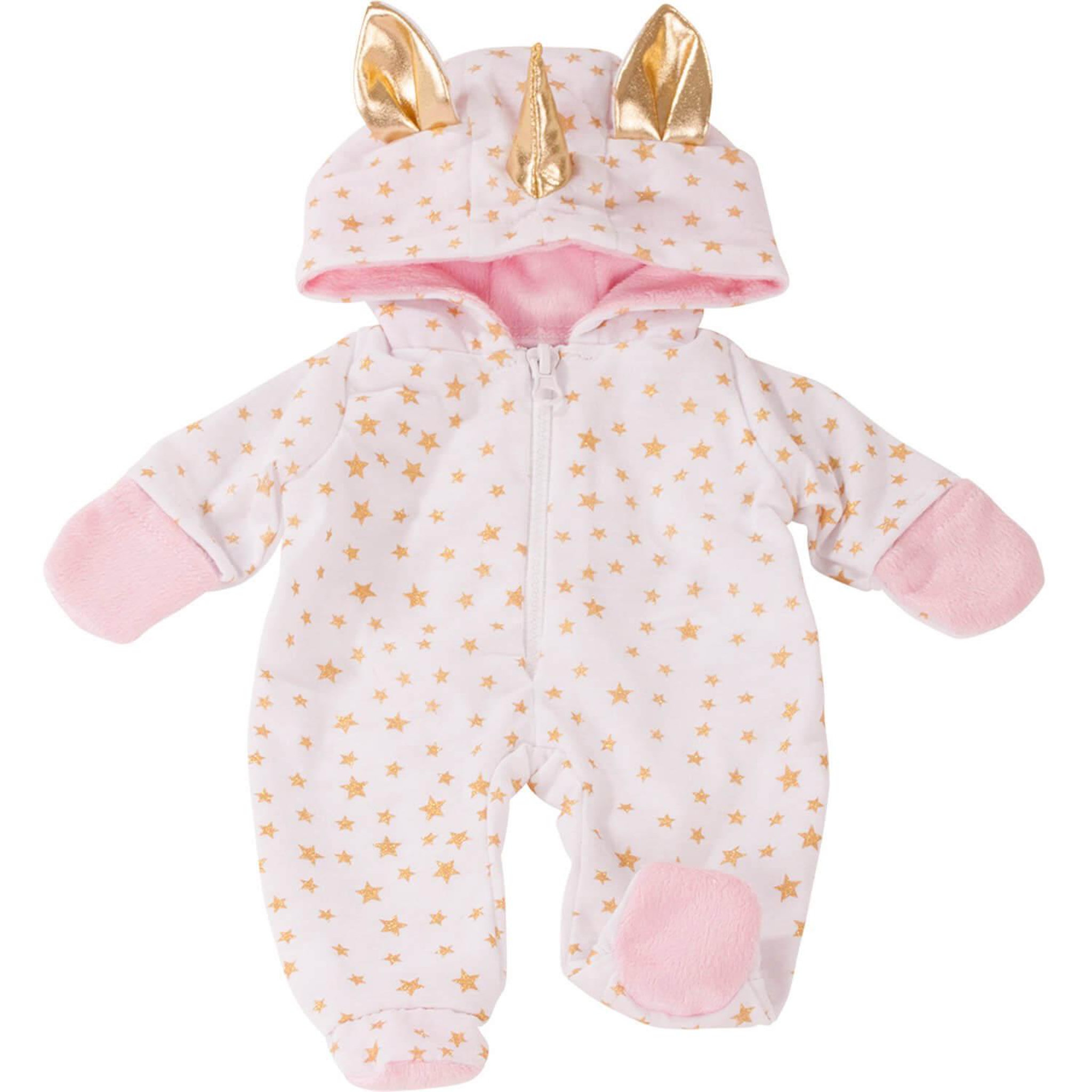 Gotz Vêtement pour poupée de 42 à 46 cm : Gigoteuse licorne