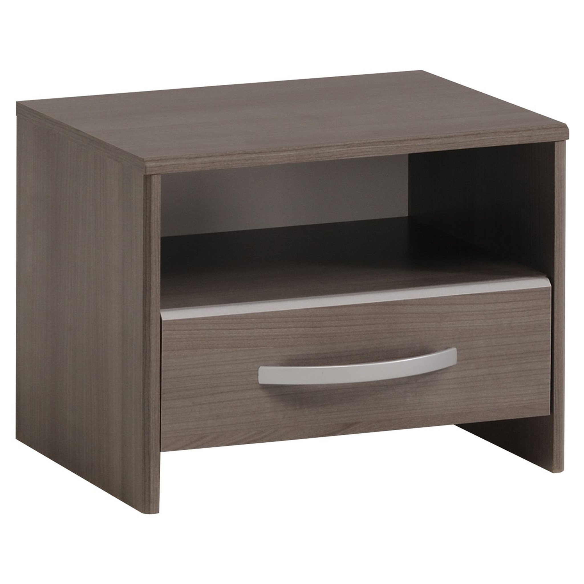 Voir la diapositive 1 : Table de chevet 1 tiroir 1 niche L44cm ARIZONA