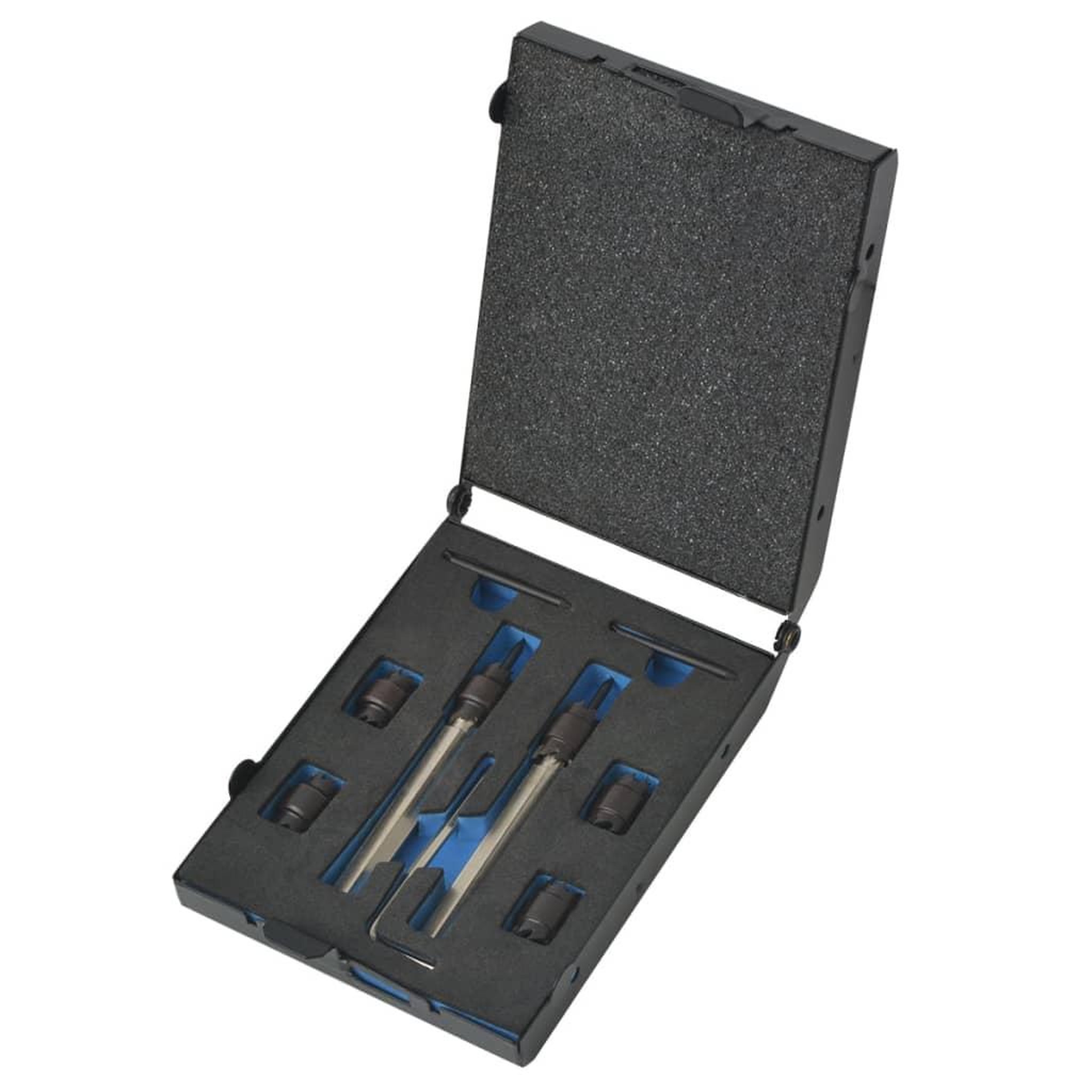 Voir la diapositive 2 : VIDAXL Set de coupe-soudure par points acier rapide 9 pieces