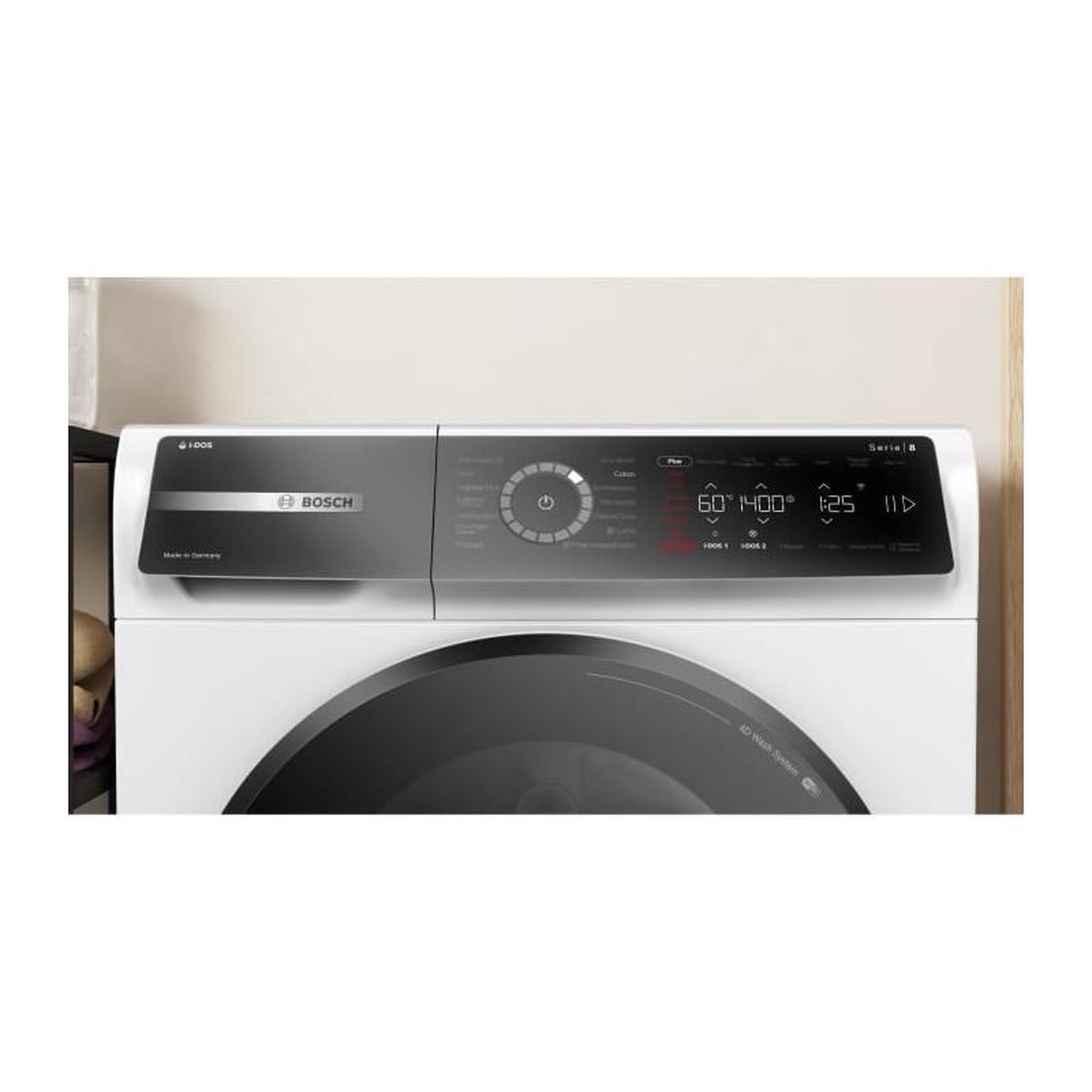 Voir la diapositive 6 : BOSCH Lave-linge frontal 60cm 9kg 1400 tr/min - wgb244a2fr